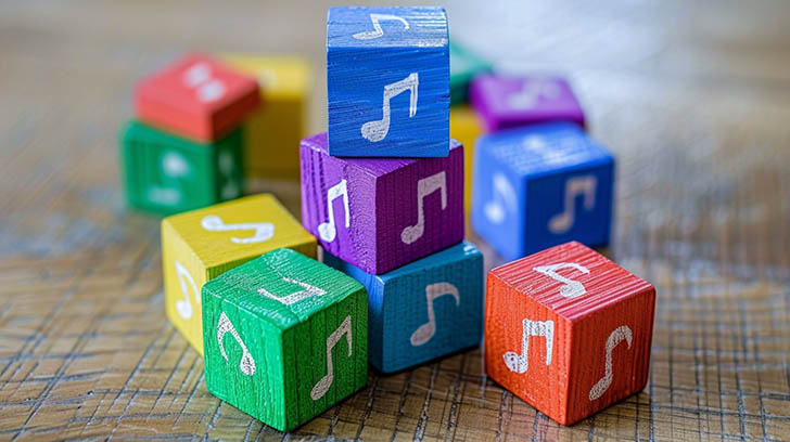 Music building blocks